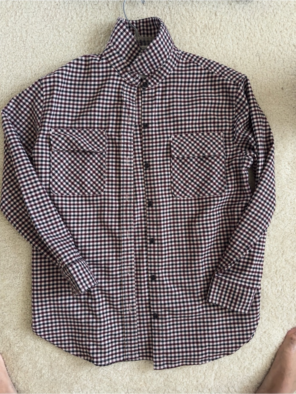 NWOT ABERCROMBIE & FITCH MENS SHIRT JACKET SHACKET - MENS SMALL FLANNEL 50% OFF